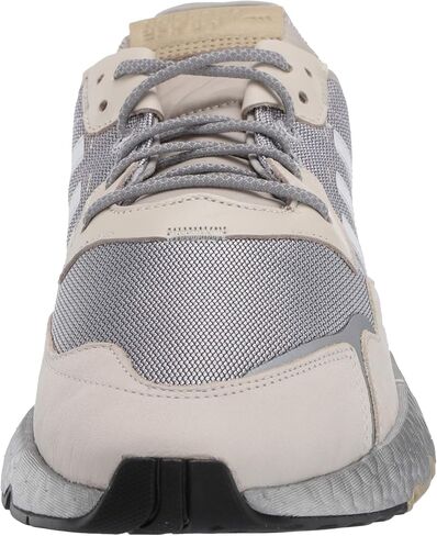 adidas Originals Men's Nite Jogger Sneaker, Silver met./FTWR White/Alumina, 10.5 M US in Saudi Arabia