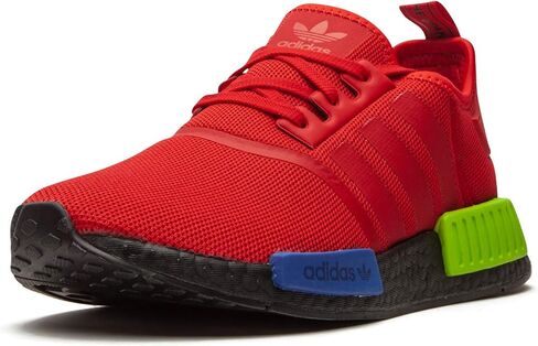 adidas Mens NMD_R1 Sneakers Shoes Casual - Red in Saudi Arabia