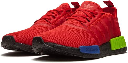 adidas Mens NMD_R1 Sneakers Shoes Casual - Red in Saudi Arabia