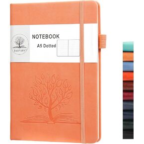 A5 Journal Notebook, Leather Blank Notebooks 160 Pages Diary 100gsm Thick Paper Writing Hardcover Notebook with Pocket for Work Men Woman 8.4 x 5.7 in (1 Pack-Blank, Blue) in Saudi Arabia