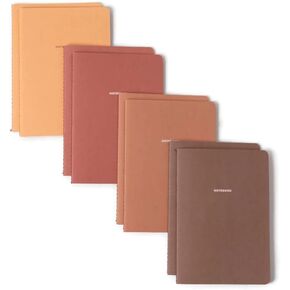 Notebook Journal (16 Pack), A5, 5.5 x 8 in, Cute Soft Paper Cover Notebook Set, Thin Writing Journal for Travel, Meditation, Wedding and Dream Journals, Lightweight Lined Paper Diary, 60 in Saudi Arabia
