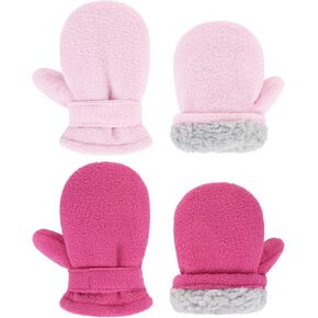 Zando Toddler Gloves Kids Winter Gloves Fleece Lined Gloves Baby Mittens in Saudi Arabia