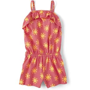The Children's Place Baby Toddler Girls Ruffle Romper in Saudi Arabia