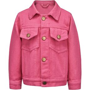 BigOrSmall Toddler Boys Girls Jean Jacket Baby Denim Jacket Children Button Down Top Coat Kids Outerwear 1-5 Years in Saudi Arabia