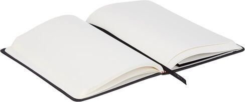 دفتر ملاحظات Amazon Basics Classic Grid، مسطر برسم بياني، 240 صفحة، أسود، غلاف مقوى، 5 × 8.25 بوصة in Kuwait
