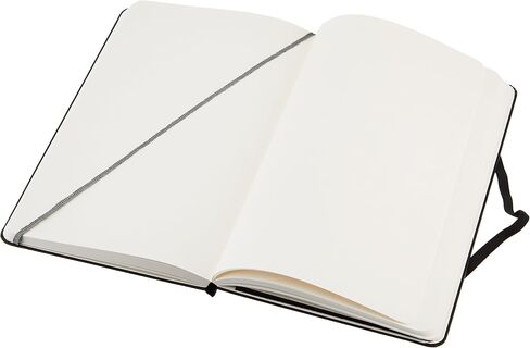 دفتر ملاحظات Amazon Basics Classic Grid، مسطر برسم بياني، 240 صفحة، أسود، غلاف مقوى، 5 × 8.25 بوصة in Kuwait