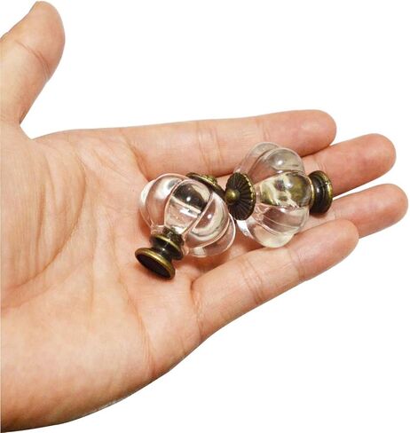 5 قطع خمر أنيقة مقابض زرقاء وأحمر الزهور مطلية باليد خزانة خزانة مقابض الأبواب درج (لون مختلط) in Kuwait