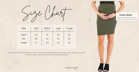 تنورة بطول الركبة من ماذر بي للحوامل in Kuwait