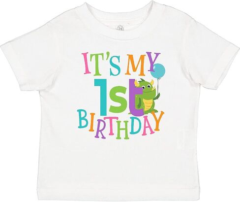 inktastic Cute First Birthday Monster 1 Year Old Baby T-Shirt in Saudi Arabia