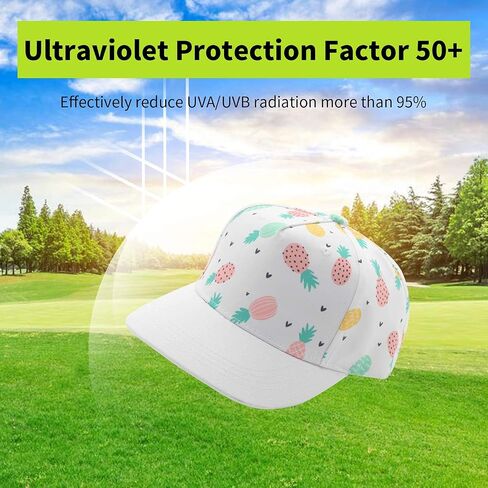Duoyeree Kids Baseball Cap Sun Hat Adjustable Lightweight Soft Summer Beach Play Hat for Toddlers Little Boys Girls in Saudi Arabia