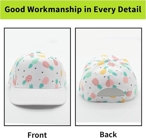Duoyeree Kids Baseball Cap Sun Hat Adjustable Lightweight Soft Summer Beach Play Hat for Toddlers Little Boys Girls in Saudi Arabia