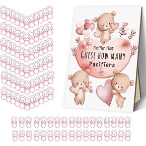 لعبة صيد اللهاية لاستحمام الطفل، تتضمن علامة خشبية لصيد اللهاية للأطفال و100 لهاية أطفال وردية، لعبة استحمام مضحكة للأولاد والبنات in Kuwait