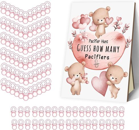 لعبة صيد اللهاية لاستحمام الطفل، تتضمن علامة خشبية لصيد اللهاية للأطفال و100 لهاية أطفال وردية، لعبة استحمام مضحكة للأولاد والبنات in Kuwait