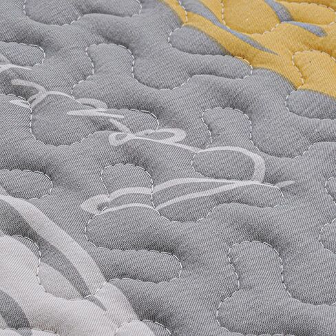 سجادة لعب الأطفال المصنوعة من القطن الناعم للرضع والأطفال الصغار، سجادة وقت الاستلقاء على البطن، سجادة نشاط الطفل للأرضية، سجادة زحف قابلة للطي للاستخدام الداخلي والخارجي in Kuwait