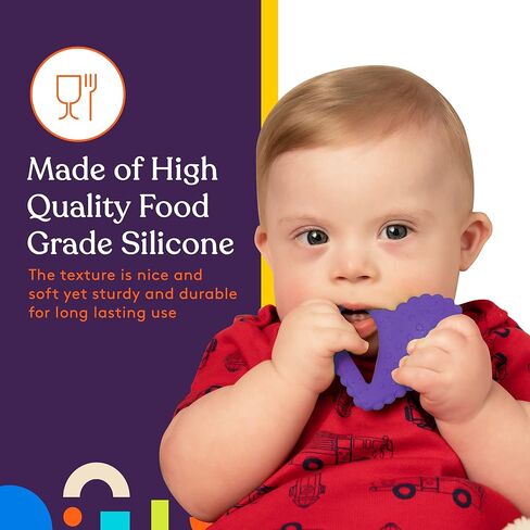 Special Supplies Teether Heart Spoon Oral Motor Therapy Tools, Textured Stimulation and Sensory Input Treatment for Babies and Toddlers, BPA Free Silicone, Dual Use Spoon Plus Teether in Saudi Arabia