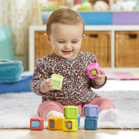 Playskool Critter Building Blocks, Toddler and Baby Toy for Ages 6 Months and Up (Amazon Exclusive) in Kuwait