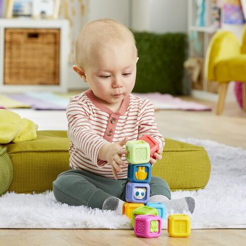 Playskool Critter Building Blocks, Toddler and Baby Toy for Ages 6 Months and Up (Amazon Exclusive) in Kuwait