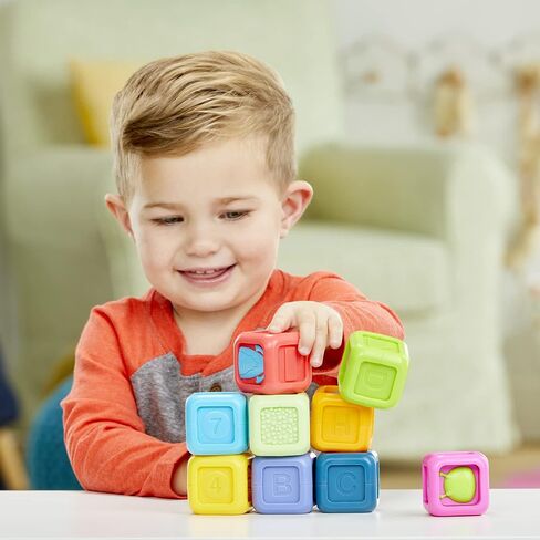 Playskool Critter Building Blocks, Toddler and Baby Toy for Ages 6 Months and Up (Amazon Exclusive) in Kuwait
