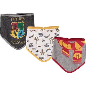Harry Potter Baby Unisex Bandana Bibs Three Pack Baby Gift for Girls and Boys