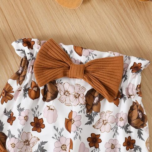 ملابس MIEKISA للرضع البنات بأكمام طويلة وسروال ملابس للفتيات حديثي الولادة in Kuwait