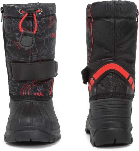 CIOR Kids Snow Boots for Boys Girls Toddler Winter Outdoor Boots Waterproof with Fur Lined(Toddler/Little Kids/Big Kid) in Saudi Arabia