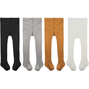 Zando Baby Tights Girls Leggings - جوارب قطنية للأطفال الصغار بدون خياطة جوارب طويلة متماسكة للأطفال حديثي الولادة in Kuwait