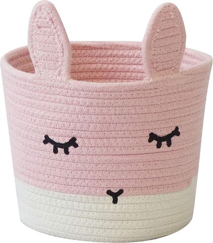 T&T Homewares Small Giraffe Baskets for Baby Diaper Organizer, Nursery Storage Room Decor, Kids Room Organizer, Cat Dog Toy Storage in Saudi Arabia