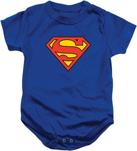 بدلة قطعة واحدة للأطفال الرضع بشعار Popfunk Superman من مجموعة ملابس الأطفال الرضع من الأولاد in Kuwait