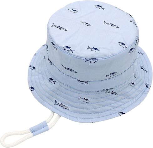Sarfel Baby Sun Hat قبعات الصيف للأطفال الصغار بعامل حماية من الأشعة فوق البنفسجية 50+ قبعة دلو للأطفال قبعات الشاطئ للأطفال الأولاد in Kuwait