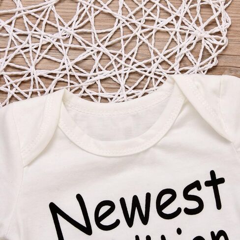 Imsmart Newborn Suit for Baby Shower Deer Print Long Sleeve Romper+Long Pants+Hat in Saudi Arabia