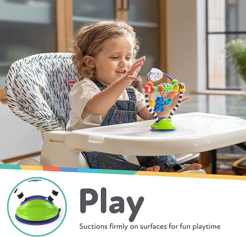 Nuby Buzzy Blossoms with Suction Base High Chair Interactive Toy for Early Development in Kuwait