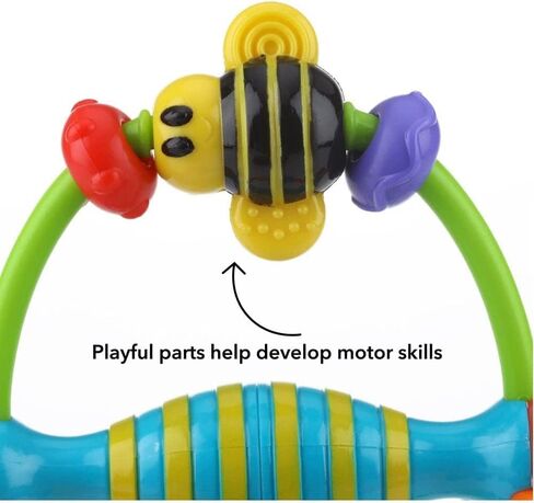 Nuby Buzzy Blossoms with Suction Base High Chair Interactive Toy for Early Development in Kuwait