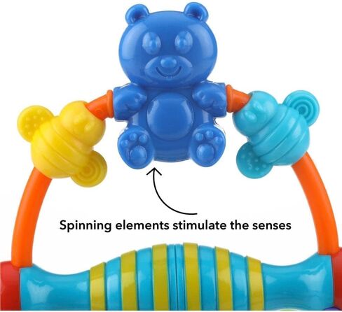 Nuby Buzzy Blossoms with Suction Base High Chair Interactive Toy for Early Development in Kuwait