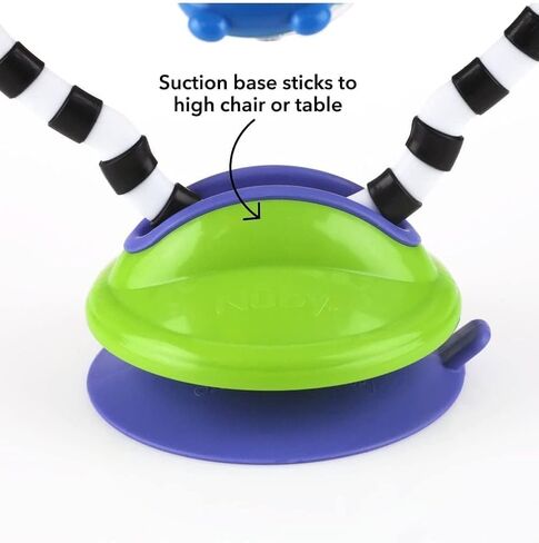 Nuby Buzzy Blossoms with Suction Base High Chair Interactive Toy for Early Development in Kuwait