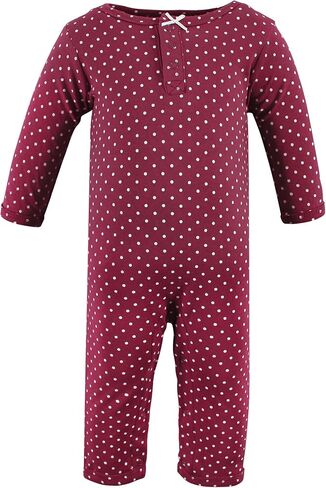 Hudson Baby Girls Unisex Cotton Coveralls, Pumpkin Spice Date, 0-3 Months, Pumpkin Spice Date, 0-3 Months US in Saudi Arabia