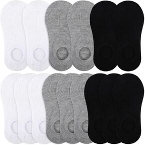 Cooraby 15 Pairs No Show Socks Kids Socks Anti-slip Low Cut Socks for Girls Boys Ankle Athletic Socks in Kuwait