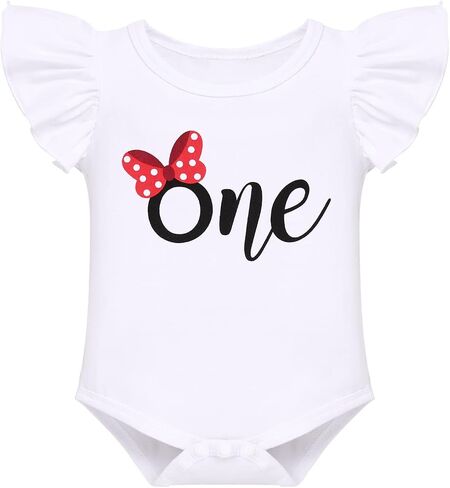 FYMNSI Baby Girls Mouse زي عيد الميلاد الأول عباد الشمس الخوخ رومبير واحد + شورت توتو + عصابة رأس لدعائم صور سحق الكيك in Kuwait