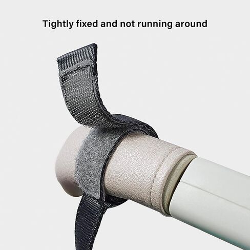 حقيبة تنظيم عربة الأطفال من ديزومو، مساحة كبيرة مع حاملي أكواب، جيوب متعددة بسحاب، تجهيزات خطافية أمان غير قابلة للانزلاق تناسب معظم عربات الأطفال in Kuwait