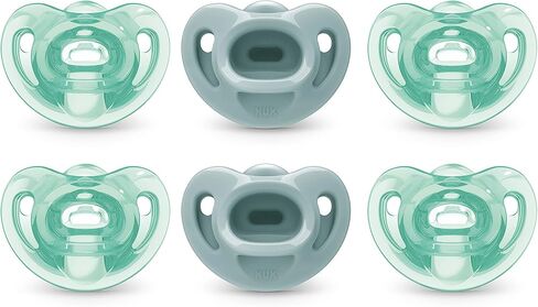 NUK Comfy Pacifiers, 0-6 Months, 6 Pack in Saudi Arabia