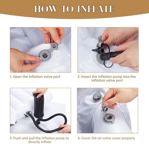 MiiDD Inflatable Airplane Kids Bed-Toddler Travel Bed,Airplane Bed for Toddler,Baby Travel Bed,Inflatable Car Baby Travel Bed,Kids Baby Seat Extender with Hand Pump Seat Belt and Carry Bag(Blue) in Kuwait