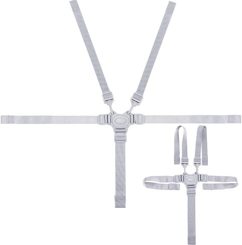 2 Pieces High Chair Replacement Straps Highchair Cover 5 Point Harness High Chair Straps Baby High Chair Straps for Stroller Pushchair Pram Buggy in Saudi Arabia