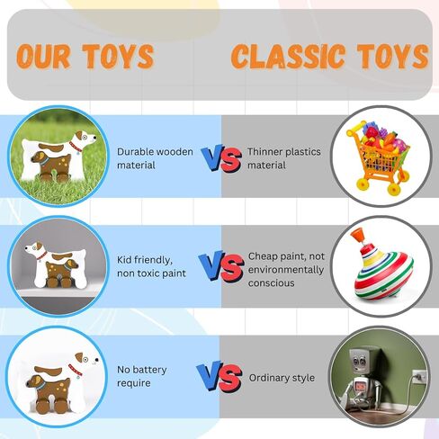Big & Little Giraffe Push Toy by Jack Rabbit Creations- 2 in 1 Wooden Animal Rollers- Pull STEM Toys for Toddlers Develops Coordination and Fine Motor Skills- Ages 18 Months+ in Saudi Arabia
