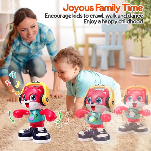 LUDILO ألعاب الأطفال 12-18 شهرًا ألعاب الرقص التفاعلية للأطفال الصغار لعمر سنة واحدة هدايا للرضع ألعاب موسيقية للأطفال الصغار 1-3 ألعاب تعليمية مبكرة هدايا عيد ميلاد لعمر 1 2 3 سنوات من الأولاد والبنات in Kuwait