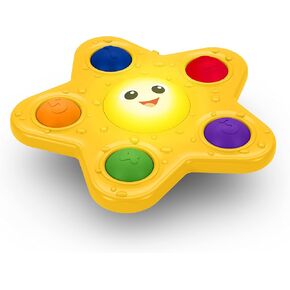 Baby Einstein Ocean Explorers Pop & Glow Starfish Light Up Sensory Popper Toy, for Babies Ages 6 Months and up in Kuwait