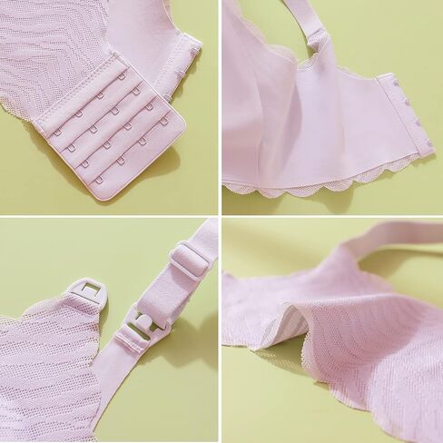 حمالة صدر للرضاعة من Seitop لراحة الرضاعة الطبيعية، حمالة صدر للحمل بدون خياطة، حمالة صدر للنوم بدون خياطة مع حقيبة غسيل in Kuwait