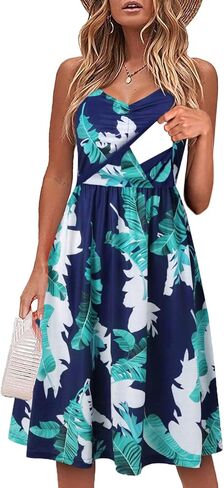 فستان رضاعة نسائي بدون أكمام بحزام سباغيتي من CzzzyL للرضاعة الطبيعية in Kuwait