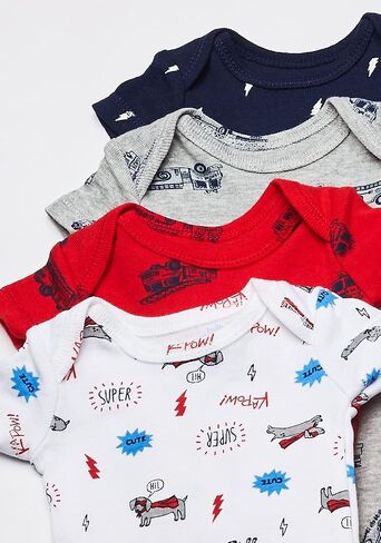Carter's Baby Boys' 8-pack Short-sleeve Bodysuits in Kuwait