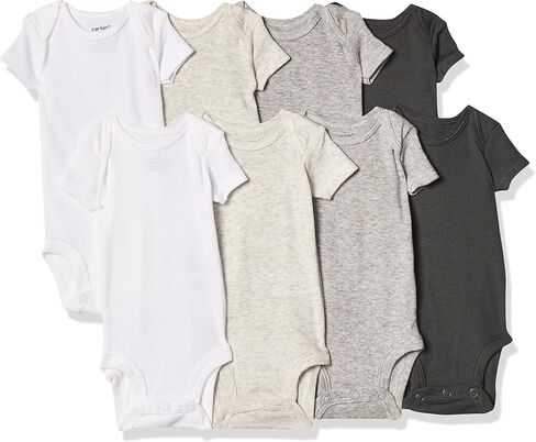 Carter's Baby Boys' 8-pack Short-sleeve Bodysuits in Kuwait