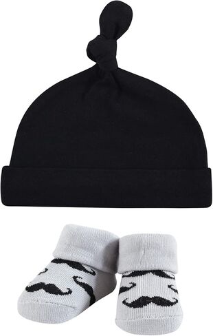 Hudson Baby Baby Girls' Cap and Socks Set in Kuwait