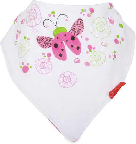 Nuby 2-pk Dribble Catcher Bandana bibs, Super Absorbent Drool Bib with Soft Comfort Neckline, Boy in Saudi Arabia